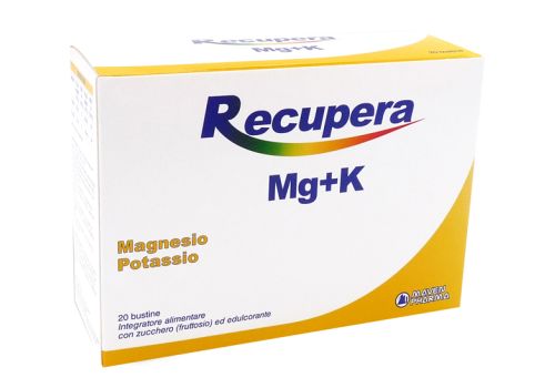 Recupera mg+k integratore di sali minerali 20 bustine