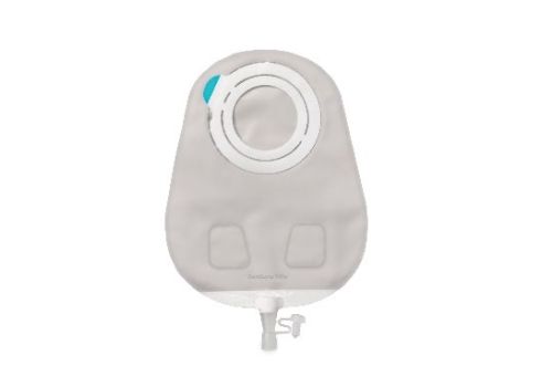 Mio flex sacca per urostomia maxi con sistema a due pezzi ad aggancio adesivo Ø 35mm 