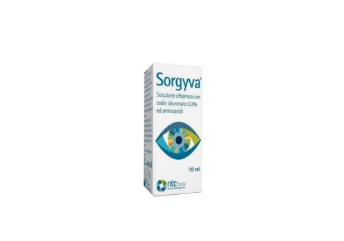 Sorgyva soluzione oftalmica idratante e lubrificante 10ml