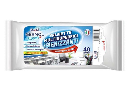 Germol Clean salviettine igienizzanti per superfici superfici 40 pezzi