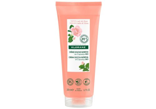 KLORANE CREMA DOCCIA NUTRITIVA AL LATTE DI ROSA 200ML