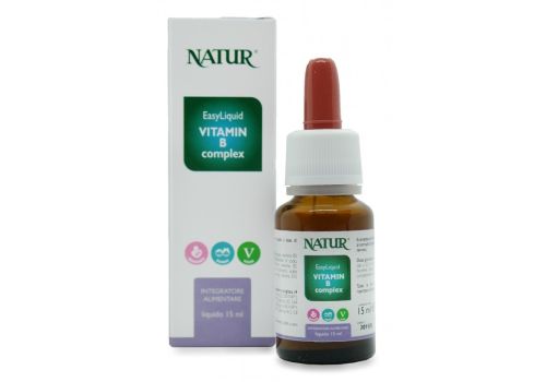 Easyliquid Vitamin B complex integratore di vitamine del gruppo B gocce orali 15ml