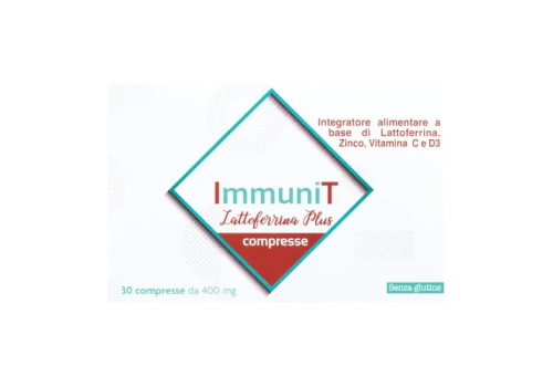 Immunit Lattoferrina Plus integratore per il sistema immunitario 30 compresse