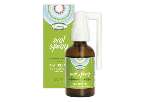 Tea tree integratore per il benessere delle vie respiratorie e la gola spray orale 30ml