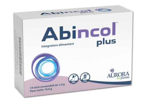 Abincol Plus integratore di fermenti lattici 14 stick orosolubili