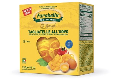 Farabella tagliatelle all'uovo senza glutine 250 grammi