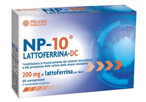 Np-10 Lattoferrina Dcintegratore per il sistema immunitario 20 compresse