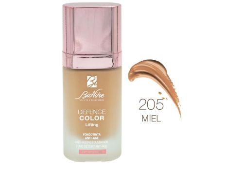 BIONIKE DEFENCE COLOR LIFTING FONDOTINTA ANTI-AGE 205 MIEL 30ML
