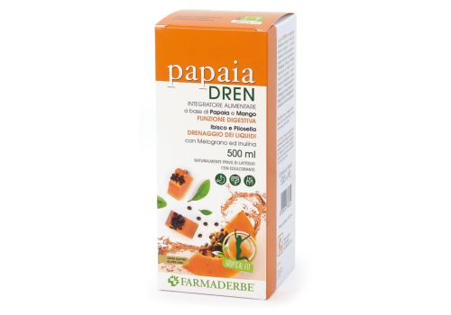 Papaya Dren integratore drenante per favorire la depurazione 500ml