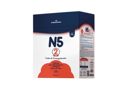 N5 2 latte di proseguimento polvere 800 grammi
