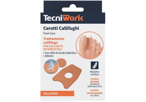 Tecniwork cerotto callifugo interdigitale 12 pezzi