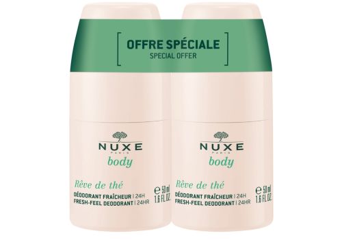 NUXE BODY REVE DE THE DEODORANTE FRESCHEZZA 24H 2 FLACONI DA 50ML