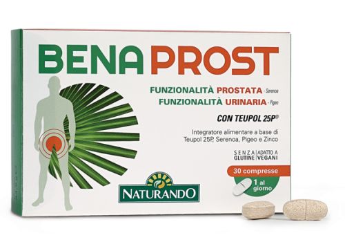 Benaprost integratore per la normale funzionalità della prostata 30 compresse