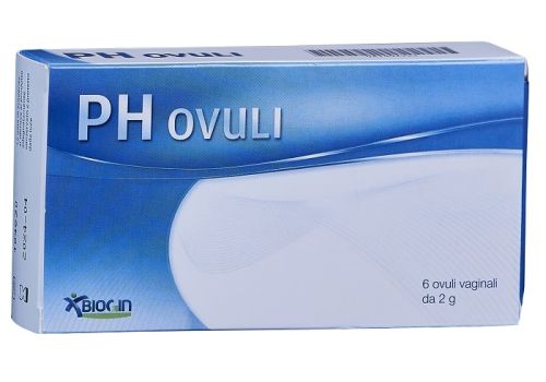 PH ovuli vaginali protettivi 6 pezzi