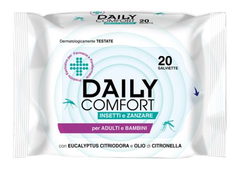 Daily Comfort salviette antizanzare 20 pezzi 