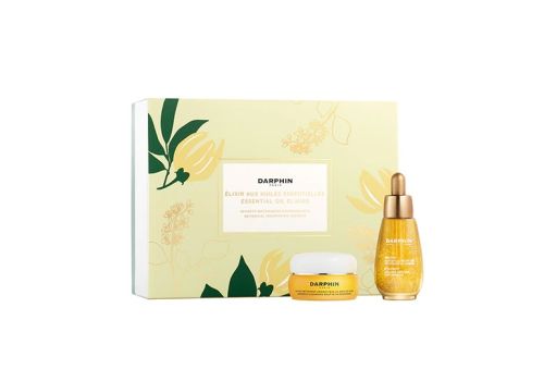 Darphin segreti botanici nutrienti cofanetto con elisir agli oli essnziali 30ml + balsamo detergente aromatico 25ml