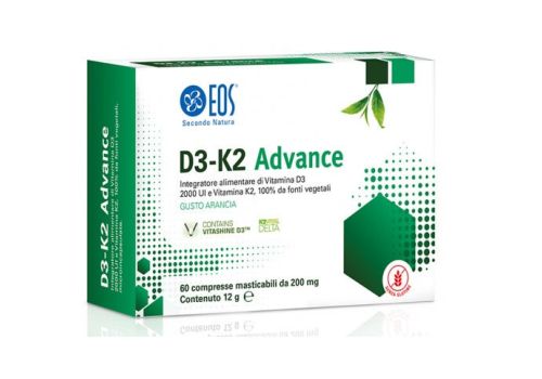 Eos D3 K2 Advance 60 compresse masticabili