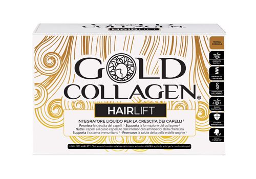 GOLD COLLAGEN HAIRLIFT 10FL