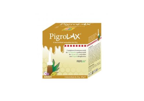 Pigrolax Adulti microclismi per la stipsi 6 pezzi