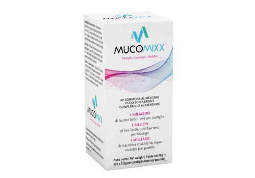Mucomixx integratore di fermenti lattici 20 pastiglie orosolubili