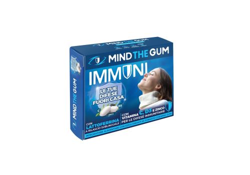 Mind the gum immuni con lattoferrina per le difese immunitarie 18 grammi