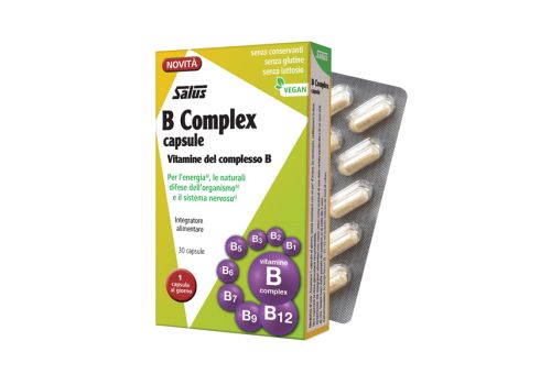 B complex integratore a base di vitamine del gruppo B 30 capsule