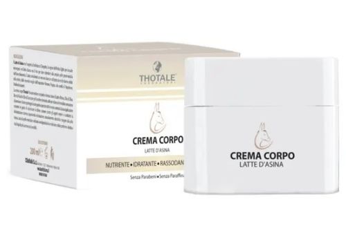 Thotale crema corpo latte d’asina nutriente idratante e rassodante 250ml