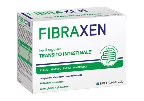 Fibraxen integratore per la regolarità del transito intestinale 18 bustine