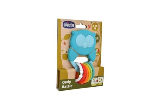 Chicco owly rattle sonaglio eco+