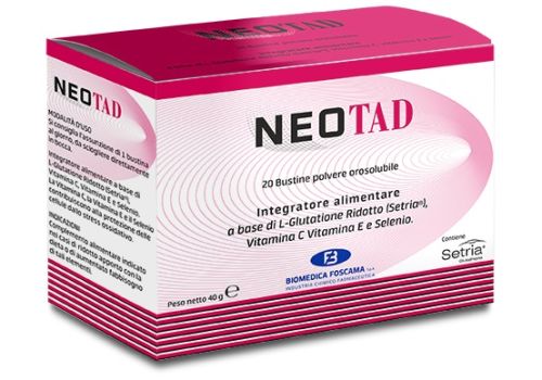 Neotad integratore per il benessere del fegato 20 bustine