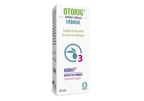 Otorig spray orale terapia d'urto della mucosa oro-faringea 20ml