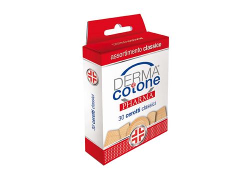 Dermacotone cerotto classico assortito protezione quotidiana 30 pezzi