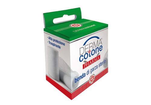 Dermacotone garza elasticizzata 6 x 400cm 2 pezzi