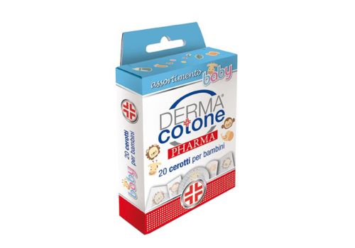 Dermacotone cerotto bambini assortito protezione pelle sensibile 20 pezzi