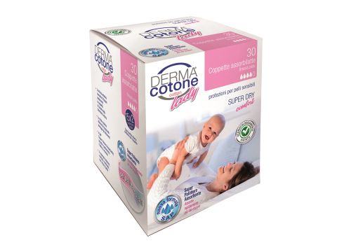 Dermacotone coppetta assorbilatte 30 pezzi