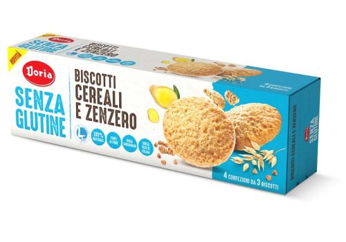 DORIA BISCOTTI CEREALI-ZENZERO