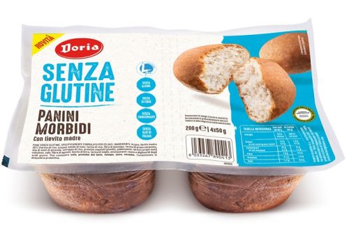 DORIA PANINI MORBIDI 4X50G