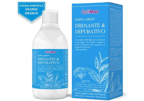 Optimax integratore ad azione drenante e con effetto depurativo soluzione orale 500ml