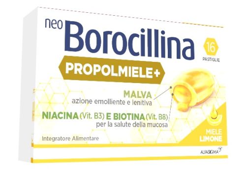 NEOBOROCILLINA PROPOLMIELE+ LIMONE 16PST