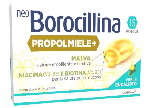 NEOBOROCILLINA PROPOLMIELE+ EUCALIPTO 16PST