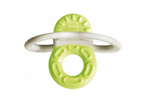 Mam bite & relax fase 1 dentaruolo ergonomico colore verde  
