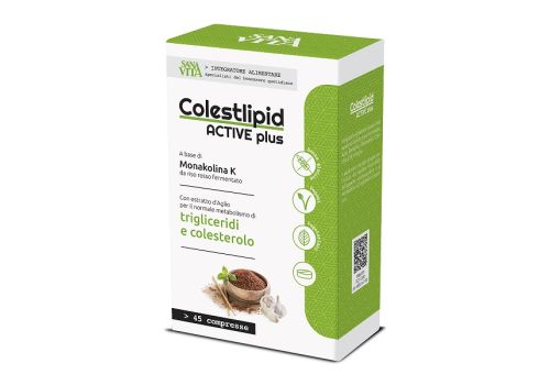 Sanavita colestlipid active plus per il controllo di trigliceridi e colesterolo 45 compresse