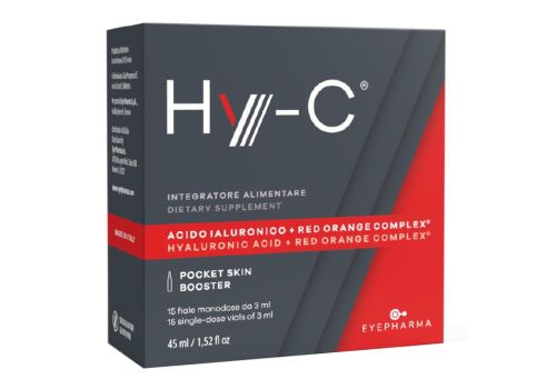 Hy-C integratore per pelle e idratazione cutanea 15 fiale monodose da 3ml