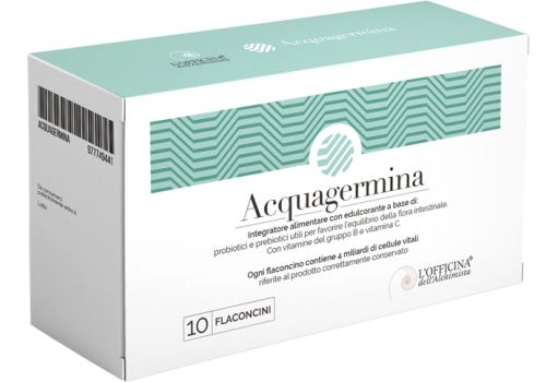 Acquagermina integratore di probiotici e prebiotici 10 flaconcini