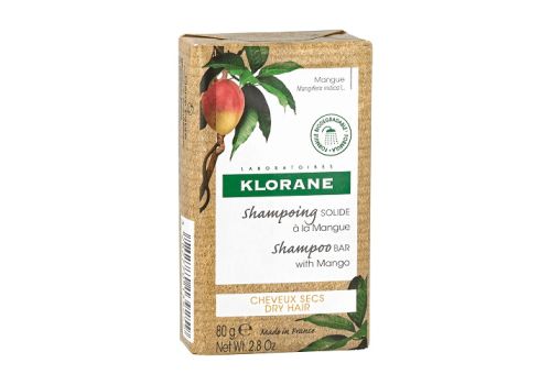 KLORANE SHAMPOO SOLIDO AL MANGO 80G