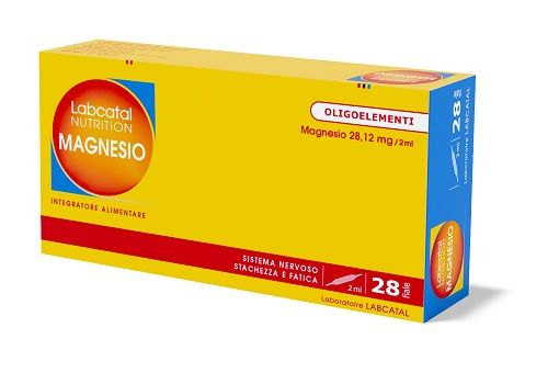 Labcatal Nutrition Magnesio 28 fiale bevibili 2ml