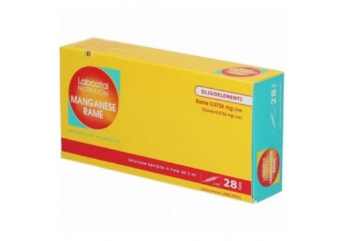 Labcatal Nutrition manganese/rame 28 fiale bevibili
