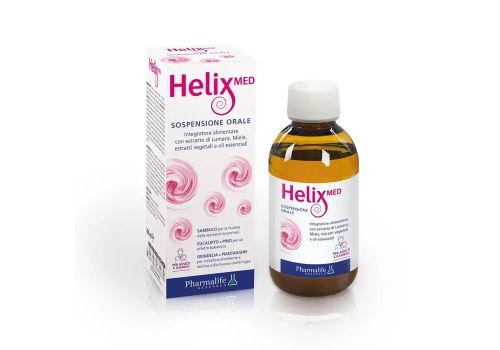 Helix Med integratore per la tosse e il supporto delle vie respiratorie sospensione orale 200ml