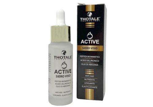 Thotale Active siero viso anti age nutriente all'acido ialuronico 30ml 