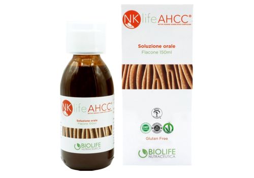 Nklife Ahcc integratore per il sistema immunitario soluzione orale 150ml